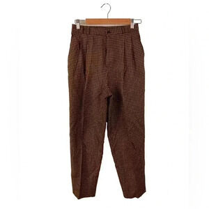 LL Bean Women (18T) Classic Fit Straight Leg Herringbone Lined Tweed Dress Pants